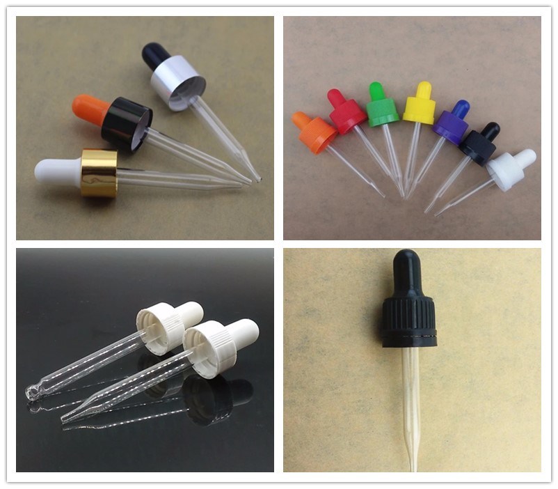 3ml Empty Gold Glass Dropper Oil Bottle