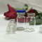 Beauchy New 1oz Blue Miniature Glass Bottles Bottles 30ml Small Glass Vials