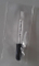 Clear Straight Taper Glass Pipettes with Bulb