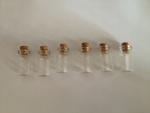 3ml Tubular Clear Mini Glass Vial for Cosmetic Packing