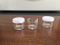 Mini Clear Glass Vase for Cosmetic Packing