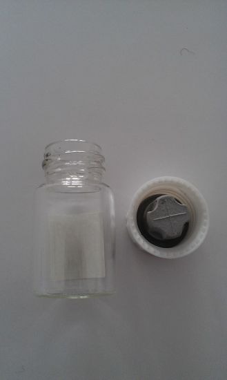 Tunular Glass Vase for Medical Supply