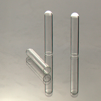 One End Closed Round Botom High Temperature Resistant Quartz Glasstube