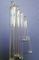 Series of Straight Round-Ball Glass Pipettes Droppers for Lab and Cosmetic