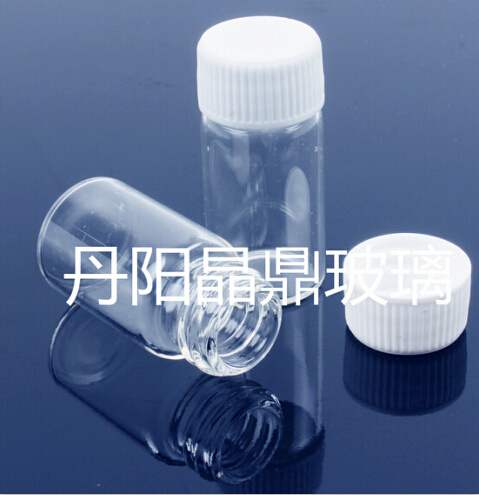 Supply Series of High Quality Screwed Clear Tubular Glass Bottle for Packing