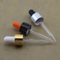 18mm Tamper Proof Glass Dropper with Pipette18/410 Tamper Security Cap