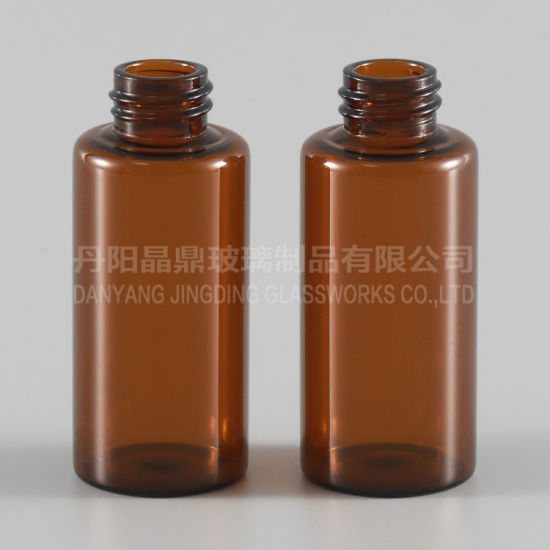 10ml Glass Injection Vials with Aluminium Cap and Rubber Stopper