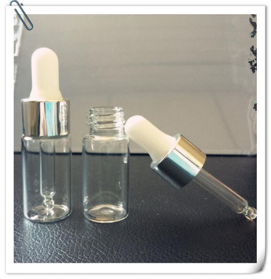 Wholesale E Cig 5ml 10ml 15ml 20ml 30ml 50ml 100ml Clear Amber Essential Oil Glass Dropper Bottle
