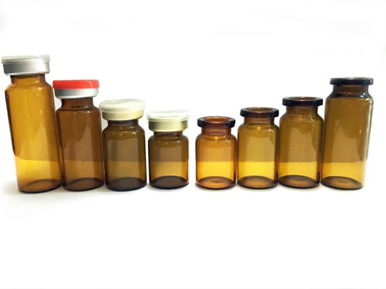Mini Capacity Glass Vial 1ml Travel Size Amber Roll on Bottle with Plastic Cap for Essential Oil