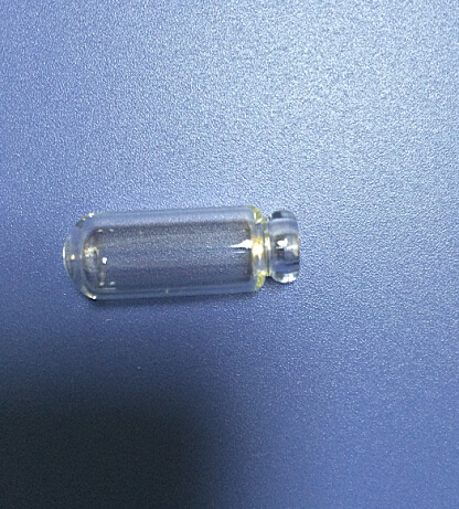 Mini Clear Tubular Glass Vial for Perfume Samples Packing