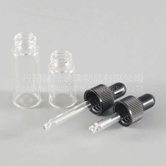 30ml Vial Cosmetic Glass Dropper for Essential Oil Bottle