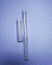 Clear Tubular Glass Test Tube with Plain Bottle