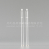Hand Made Curved Shaped Food Grade Clear Glass Pipettes for Cosmetic Packing