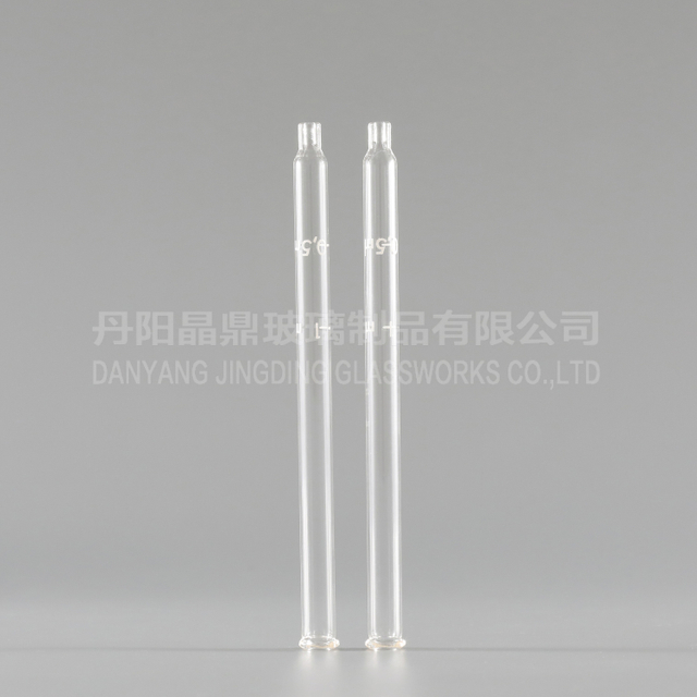 Hand Made Curved Shaped Food Grade Clear Glass Pipettes for Cosmetic Packing