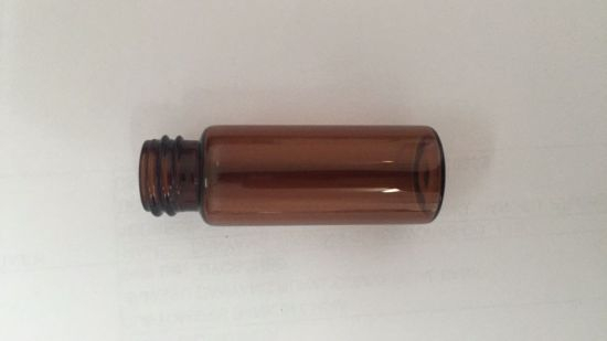 Screwed Amber Glass Vial for Dropper