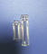 Clear Tubular Bottle Shape Mini Perfume Glass Bottle