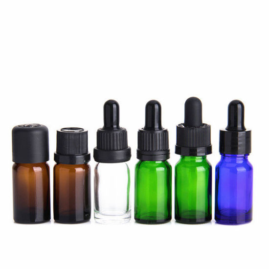 China Manufacturer Eco-Friendly Round Glass Cosmetic Packaging Luxury Glass Dropper Serum Glass Bottle 30ml Dropper