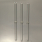 Clear Tapering Straight Glass Tube for Cosmetic Packing