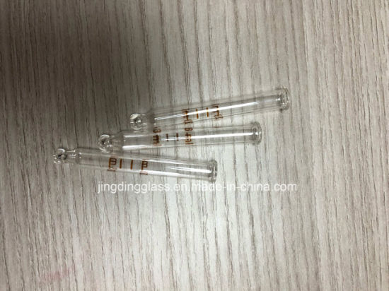 Glass Dropper with Printing Food Grade Ball Shape
