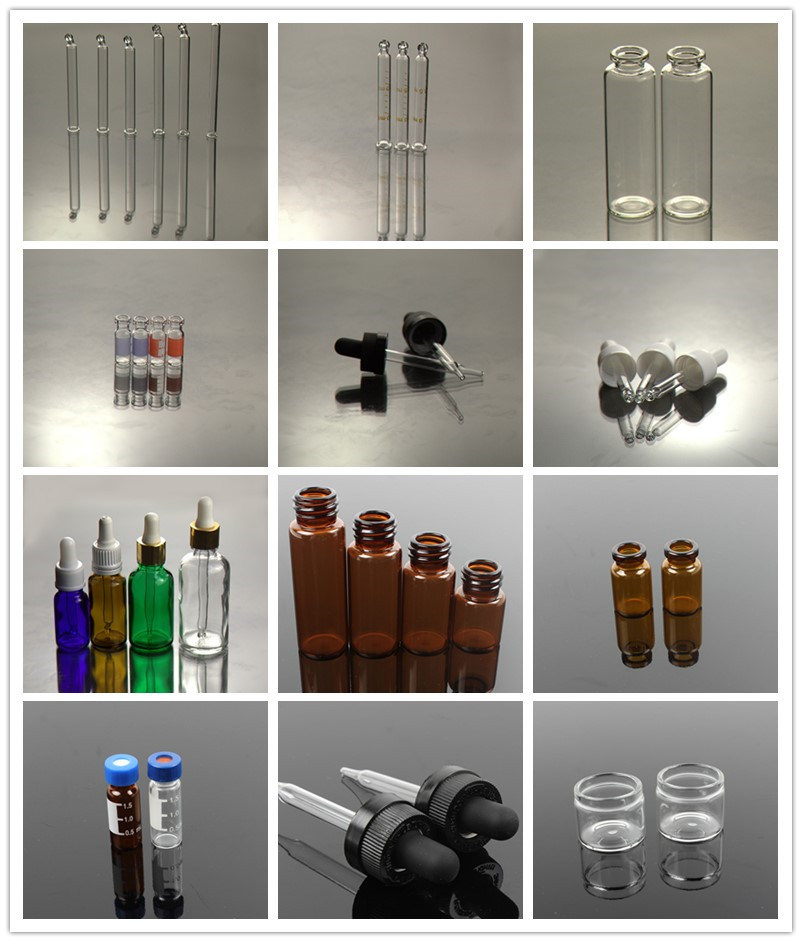 Glass Dropper with Essential Oil Vial Pipette