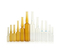 Glass Essential Oil Bottles Rubber Dropper Bottles for Cosmetic Packaging