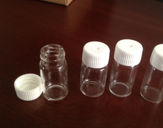 High Quality Clear Screwed Glass Vials