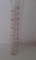 50ml Clear Tubular Red Calculation Measuring Cylinder