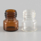 in Stock Square Shape 20ml Glass Amber Bottle