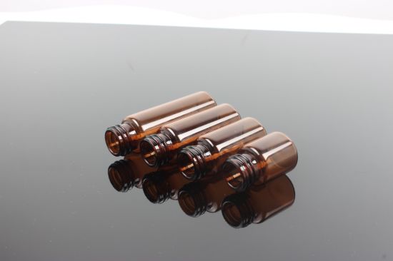 Frosted Tubular Screwed Nimi Glass Bottle