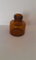 Cosmetic Mini Amber Screwed Glass Bottle Small Mouth