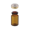 Essential Oil Bottle with Glass Dropper and Plastic Cap