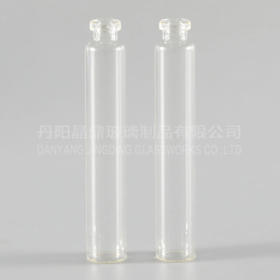 Glass Vial for Pharmacy Glass with Aluminium Cap and Rubber Stopper