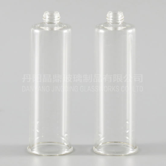 10ml Clear Crimp Top Vial with Aluminium Cap and Rubber Stopper