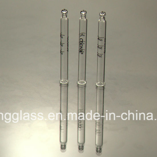 Glass Dropper for Cap with Rubber Haed Assemble