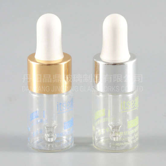 15ml Half Ounce Amber Boston Bottle with 18mm Child Proof Glass Dropper Graduated Pipette