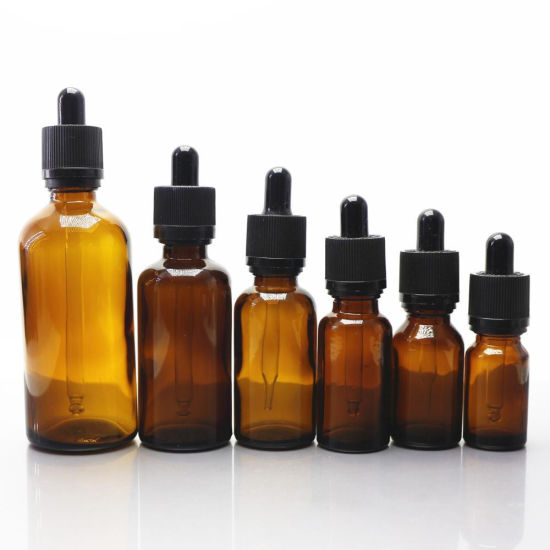 Amber Glass Dropper Bottle 1ml 2ml 3ml 5ml 10ml Glass Bottle with Dropper for Essential Oil