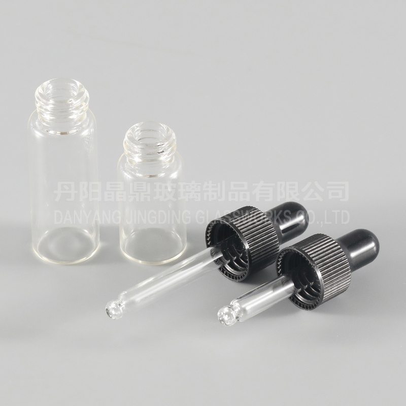 30ml Vial Cosmetic Glass Dropper for Essential Oil Bottle