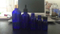 Series of Blue Essential Oil Glass Dropper