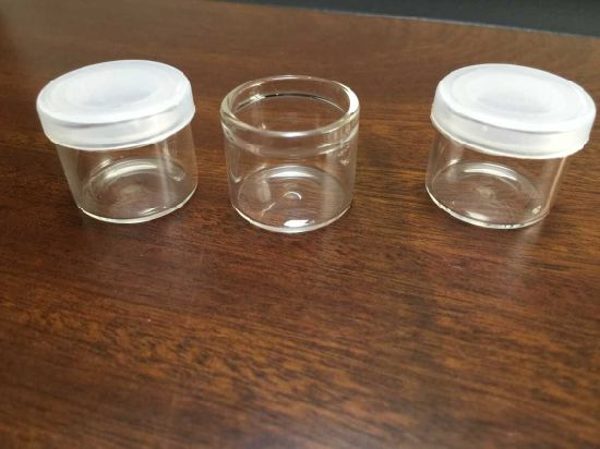 High Quality Mini Clear Glass Vial for Cosmetic Jar Pack
