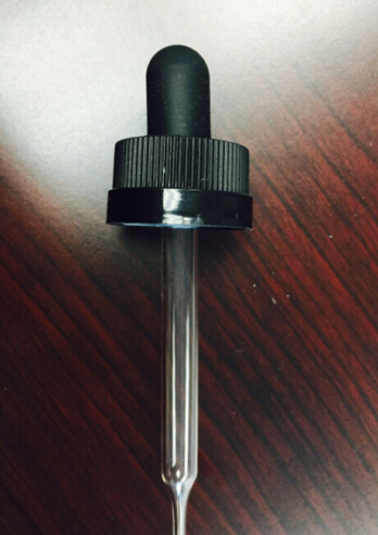 Clear and Amber Bottles with Dropper