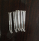 Tubular Curved Clear Glass Dropper Pipette