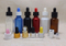 18 /415 Glass Dropper with Pipette Smooth Aluminium Collar for Essential Oil, Glass Bottles with Dropperc