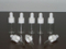 Clear Tubular Glass Bottle with Dropper