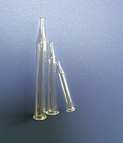 Graduation Food Grade Hand Made Taper Shaped Clear Glass Pipettes for Cosmetic Packing