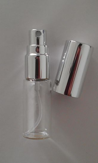 Clear Tubular Sprayer Bottle for Mini Perfume Cosmetic Packing