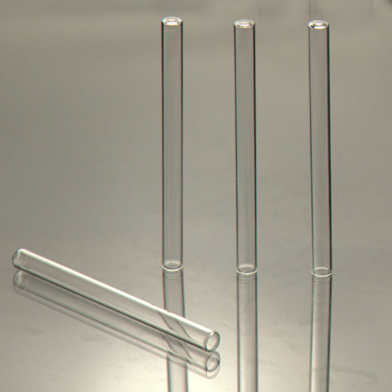 One End Closed Round Botom High Temperature Resistant Quartz Glasstube