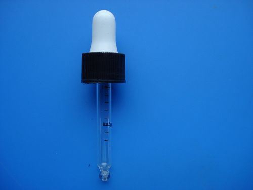 Glass Droppers with Bulb and Cap