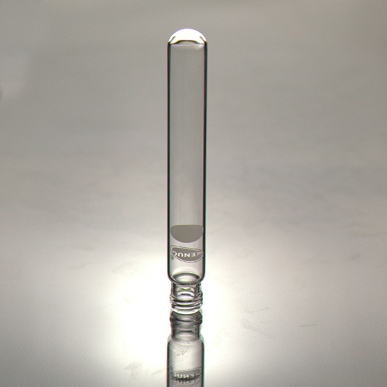 Clear Tubular Glass Test Tube with Round Bottom