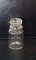 Tubular Clear Screwed Glass Bottle with Safety Ring