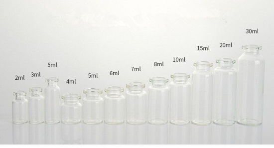 1ml 2ml 3ml Clear Amber Glass Dropper Bottle for Essential Oil